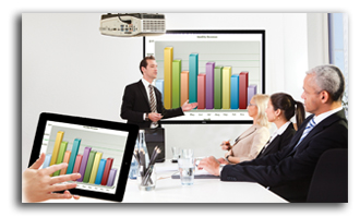 Conference Room Projector Picture