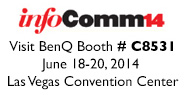 Visit BenQ at infoComm 2014